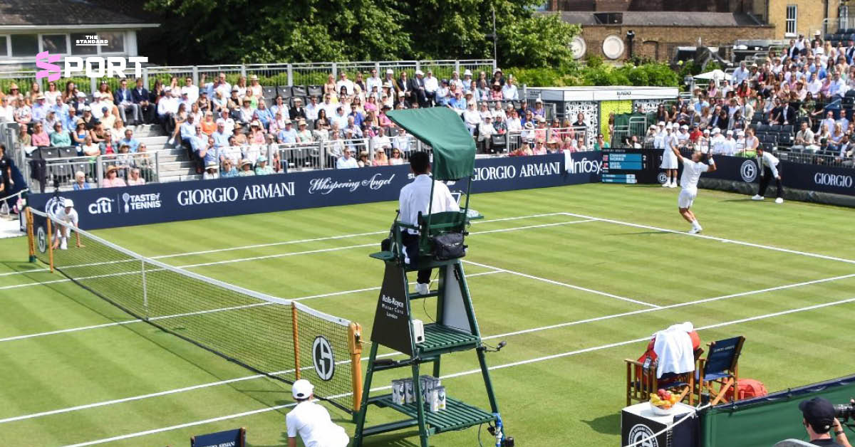 ภาพบรรยากาศการแข่งขันเทนนิส Giorgio Armani Tennis Classic