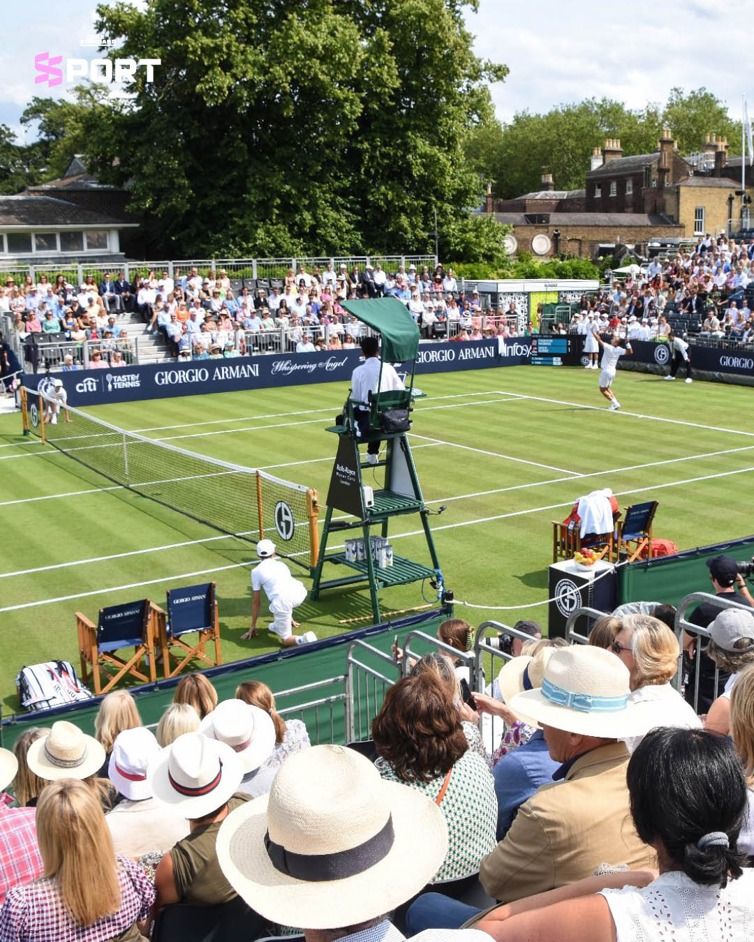 ภาพบรรยากาศการแข่งขันเทนนิส Giorgio Armani Tennis Classic 1