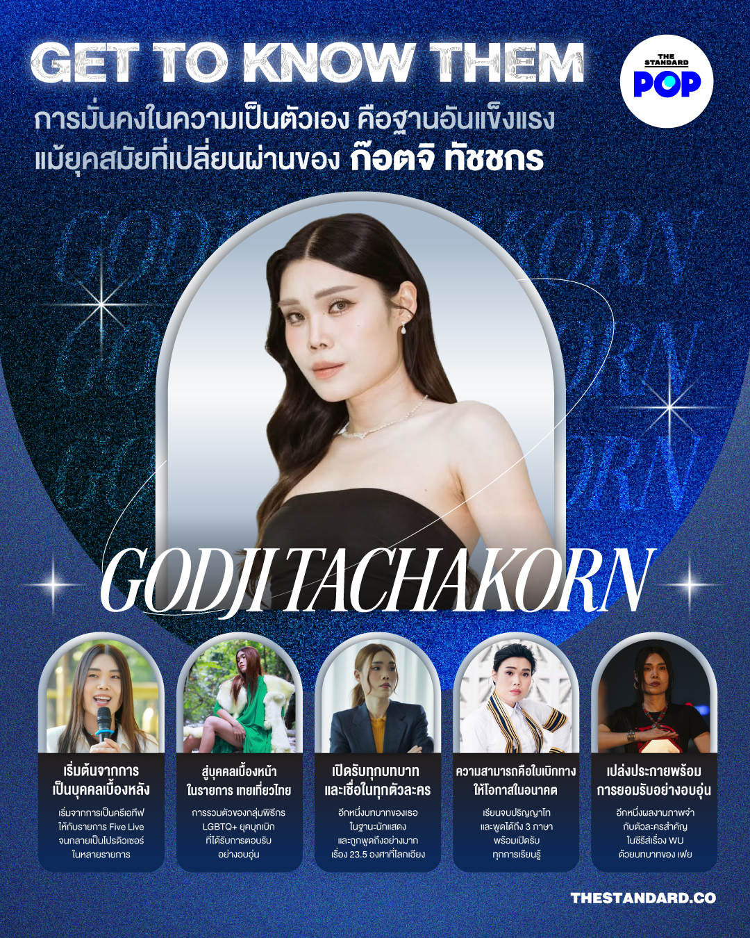 ภาพบุคคลของ ก๊อตจิ ทัชชกร นักแสดงและพิธีกร 6