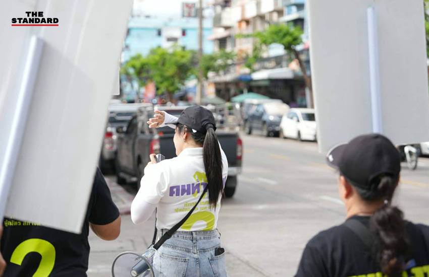 ไอซ์-หัทกร โกศลจิตร์ ผู้สมัคร ส.ก.เขตยานนาวา เบอร์ 2 กำลังหาเสียง 10