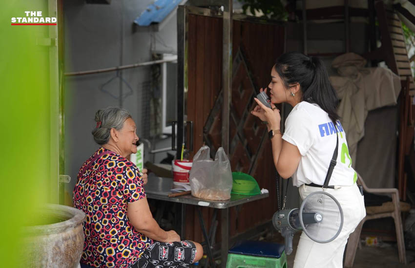 ไอซ์-หัทกร โกศลจิตร์ ผู้สมัคร ส.ก.เขตยานนาวา เบอร์ 2 กำลังหาเสียง 6