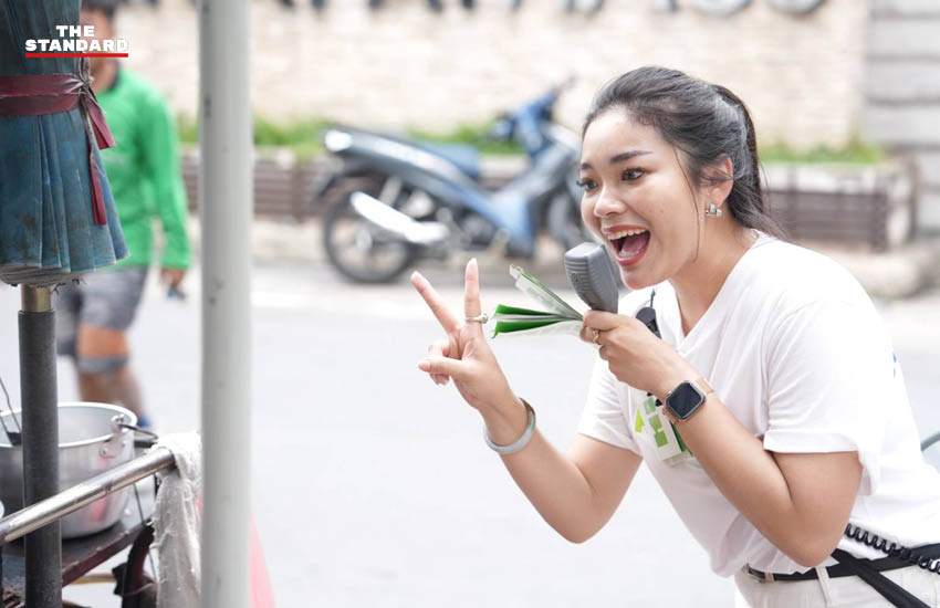ไอซ์-หัทกร โกศลจิตร์ ผู้สมัคร ส.ก.เขตยานนาวา เบอร์ 2 กำลังหาเสียง 9