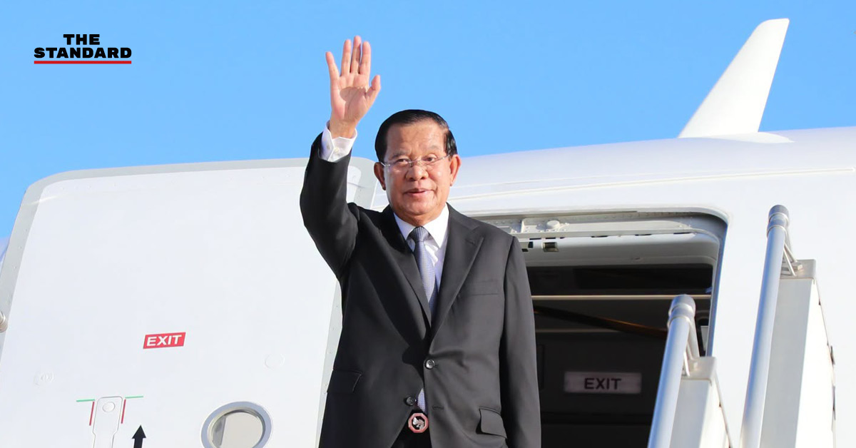 ภาพ สมเด็จ ฮุน เซน ประธานวุฒิสภากัมพูชา