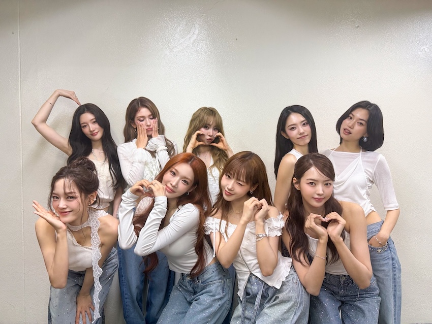 ภาพคอลลาจของสมาชิกวง I.O.I และ Wanna One ทั้งในอดีตและปัจจุบัน 5