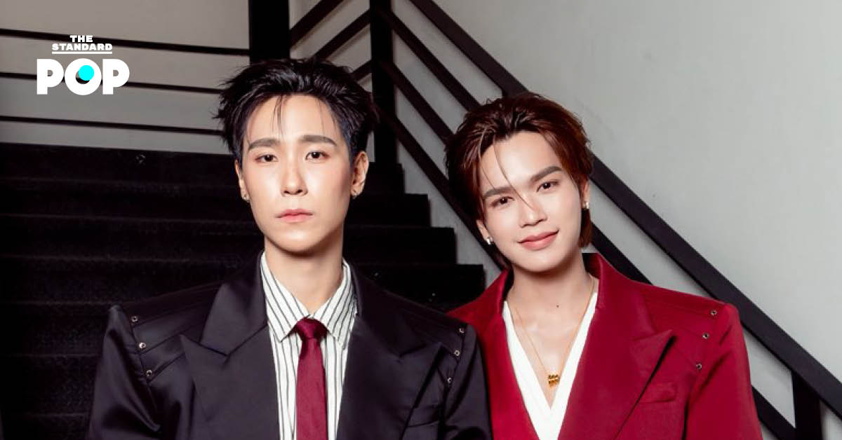 ภาพ จูเนียร์ ปณชัย และ มาร์ค จิรันธนิน สองนักแสดง GMMTV