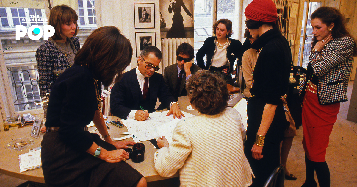 ภาพ Karl Lagerfeld ดีไซเนอร์ผู้ล่วงลับ
