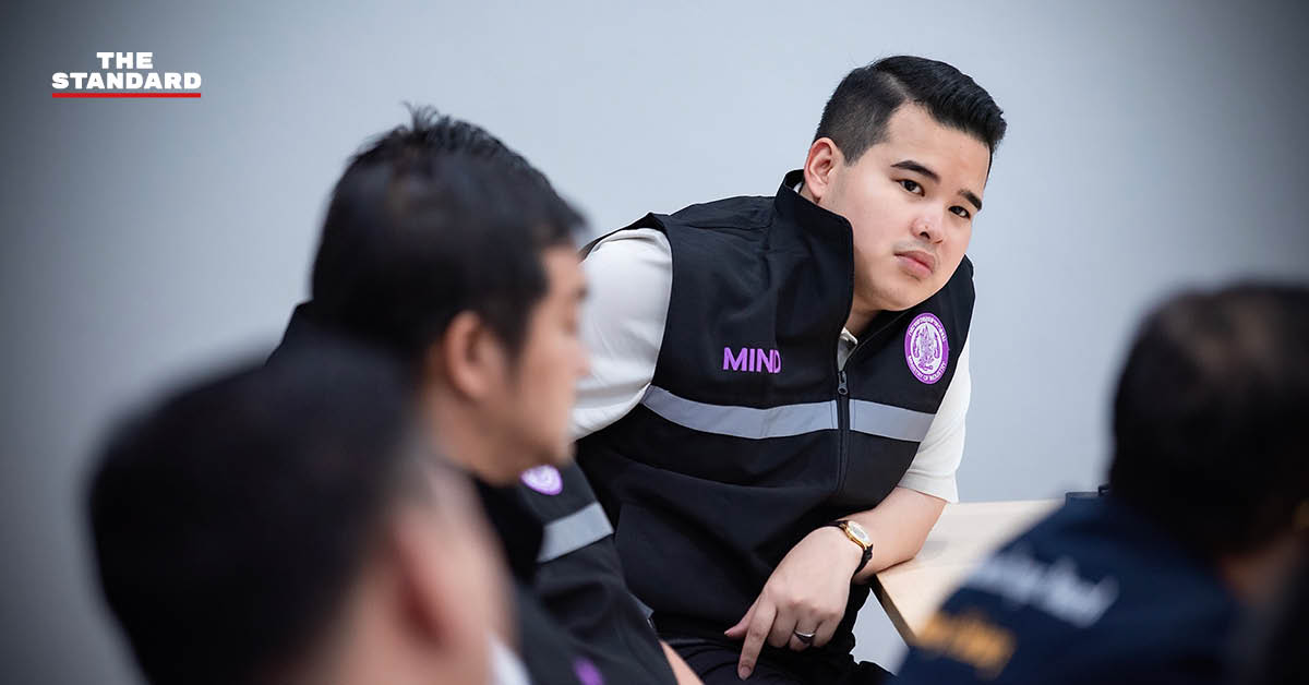 พีรวัส สมวงศ์ รองโฆษกพรรคกล้าธรรม แถลงข่าวเรียกร้องให้รัฐบาลเปิดเผยผลตรวจบริษัท ซิน เคอ หยวน