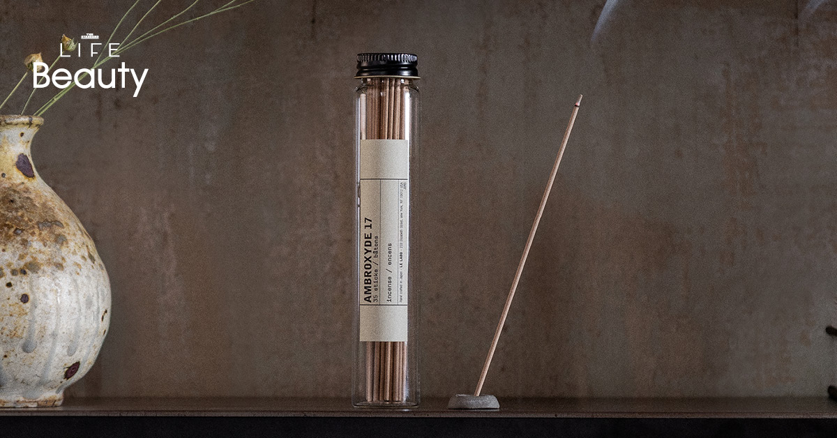 ภาพธูปหอม Le Labo 3 กลิ่น พร้อมกล่องและที่วางธูป