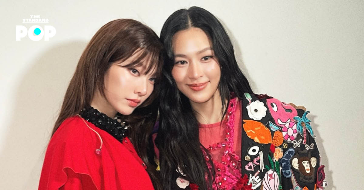 ภาพ หลิงหลิง ศิริลักษณ์ และ ออม กรณ์นภัส สองนักแสดงสาวประกาศจัดแฟนมีตติงทัวร์