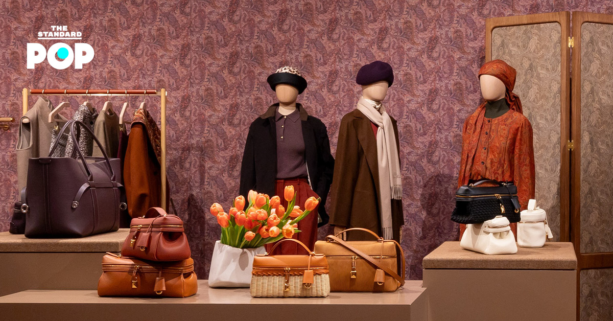 ภาพบรรยากาศการจัดแสดงคอลเล็กชัน Loro Piana Fall/Winter 2026 ที่ฮ่องกง