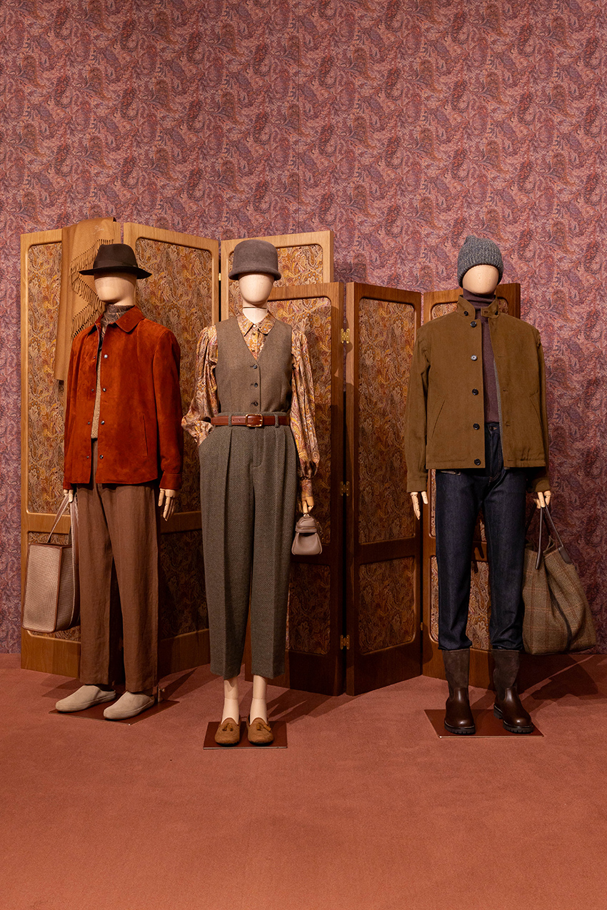 ภาพบรรยากาศการจัดแสดงคอลเล็กชัน Loro Piana Fall/Winter 2026 ที่ฮ่องกง 2