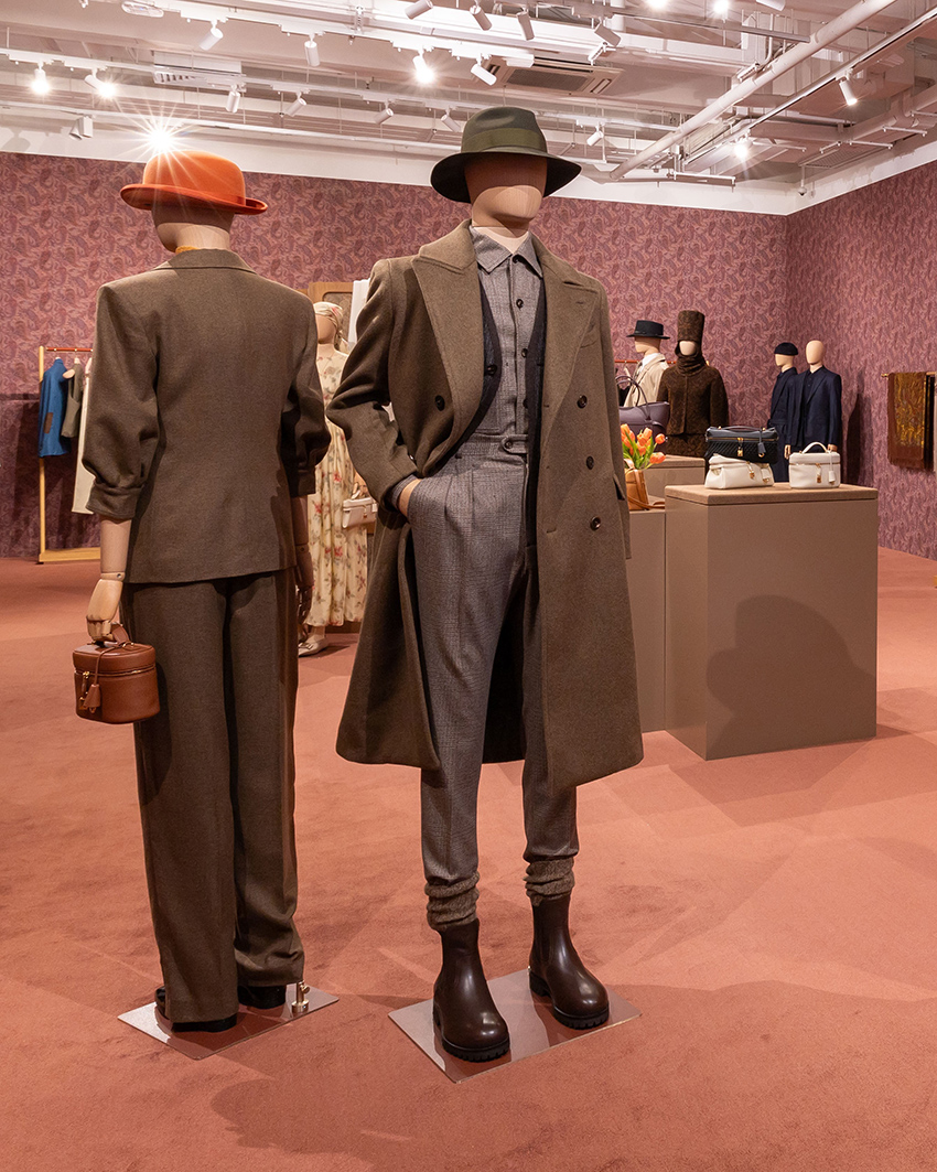 ภาพบรรยากาศการจัดแสดงคอลเล็กชัน Loro Piana Fall/Winter 2026 ที่ฮ่องกง 3