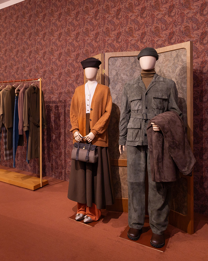 ภาพบรรยากาศการจัดแสดงคอลเล็กชัน Loro Piana Fall/Winter 2026 ที่ฮ่องกง 4