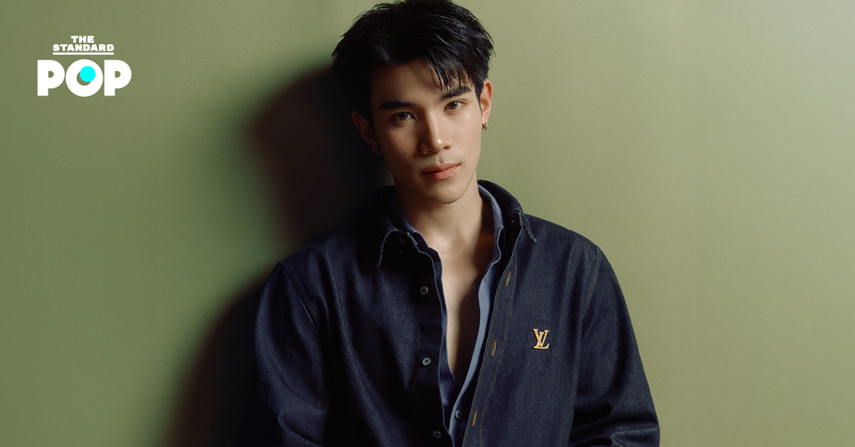 โฟร์ท-ณัฐวรรธน์ จิโรชน์ธิกุล ในชุดของ Louis Vuitton