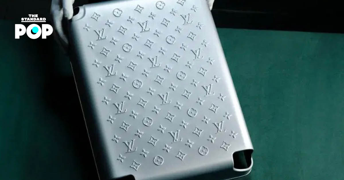 กระเป๋าเดินทาง Louis Vuitton Horizon Aluminium สีเงิน