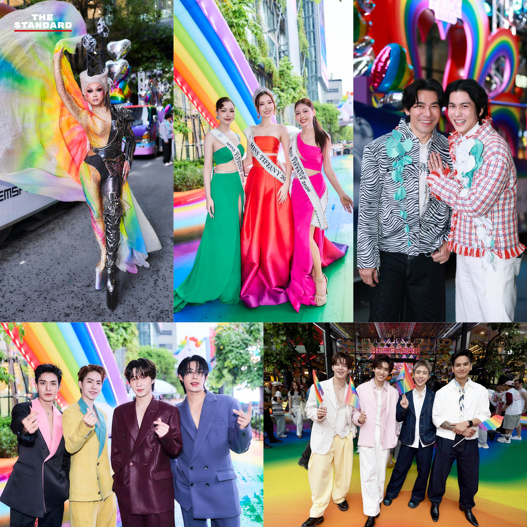 ภาพรวมกิจกรรม LOVE PRIDE 2026 จัดโดยเดอะมอลล์ กรุ๊ป และเอ็ม ดิสทริค 4