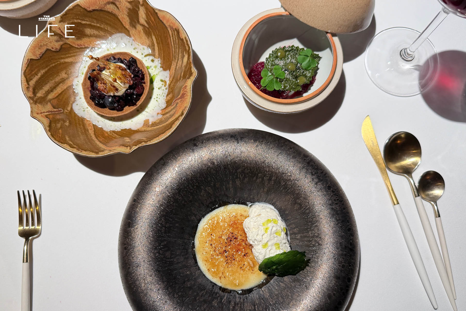 ภาพจานอาหารจากเมนูใหม่ 'Cuisine of the Alps' ของ Maison Dunand 6