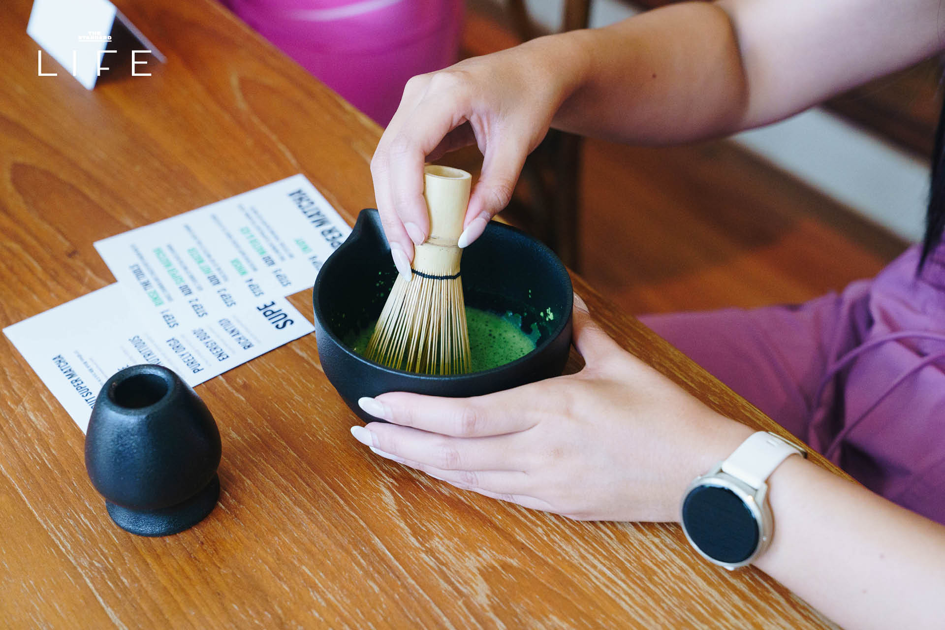 ภาพบรรยากาศ MENTAL HEALTH AWARENESS MONTH + MATCHA DAY เวิร์กชอปจาก ALO เพื่อสุขภาพกายและใจ 5