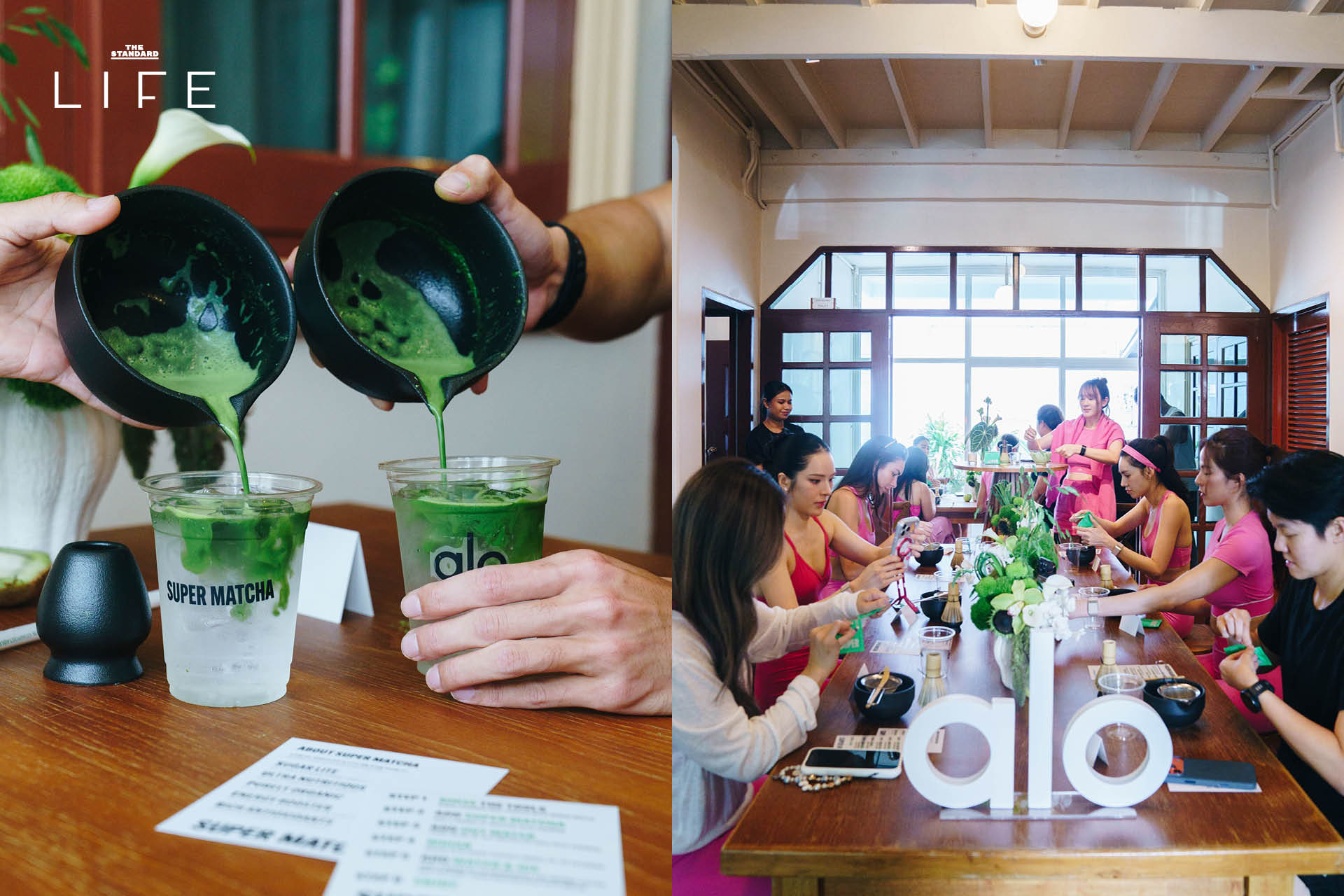 ภาพบรรยากาศ MENTAL HEALTH AWARENESS MONTH + MATCHA DAY เวิร์กชอปจาก ALO เพื่อสุขภาพกายและใจ 6