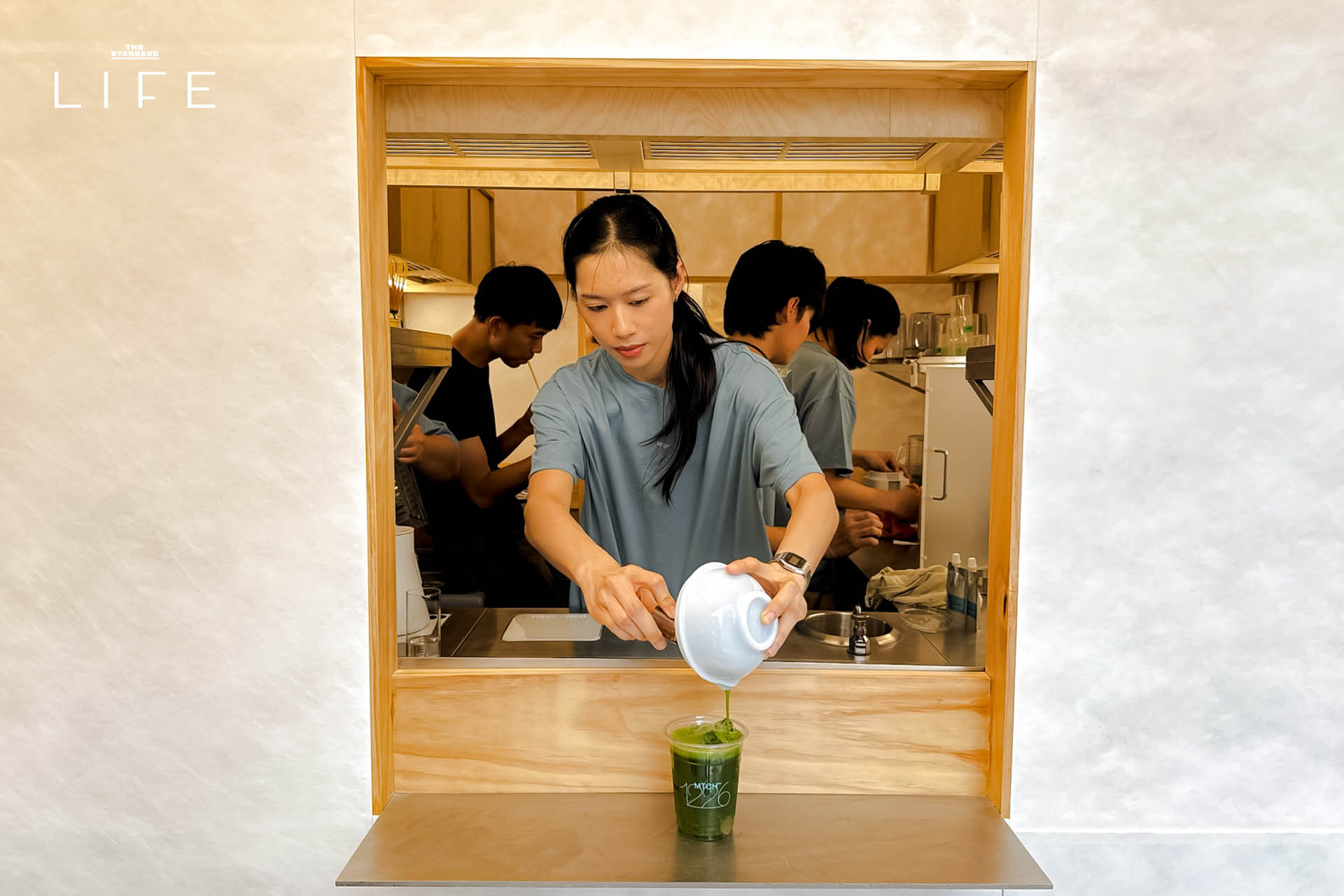 MTCH™ Song Wat คาเฟ่มัทฉะดีไซน์โรงน้ำชาญี่ปุ่นซ้อนในอาคารกระจกย่านทรงวาด 10