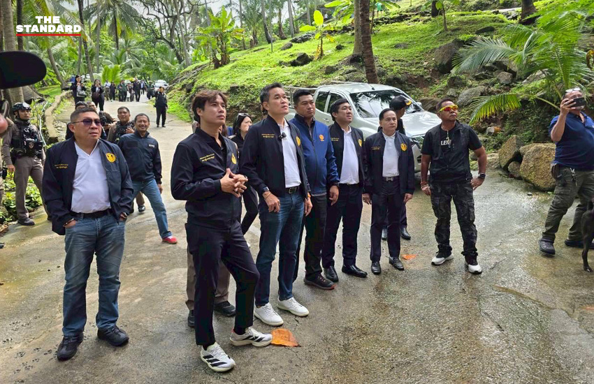 อาสพลธ์ สรรณ์ไตรภพ ประธาน กมธ.ป.ป.ช. พร้อมคณะ ลงพื้นที่ตรวจสอบการถือครองที่ดินมิชอบที่หาดนุ้ยและหาดฟรีด้อม จังหวัดภูเก็ต 2