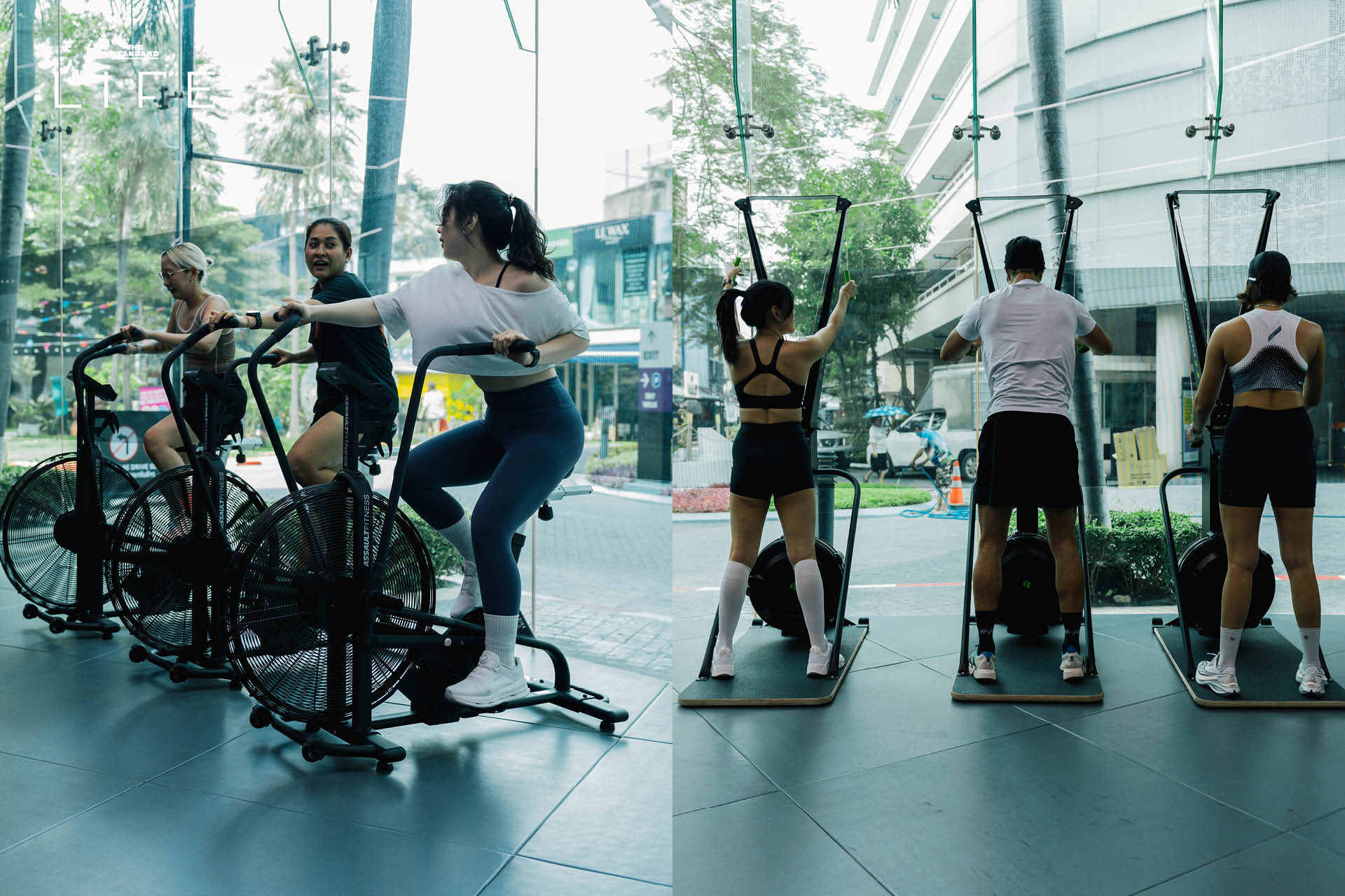 ภาพการฝึก Pacing ด้วยเครื่อง OT Engine ภายในยิม ONTRACK CAMPUS ที่มีดีไซน์ทันสมัย 15