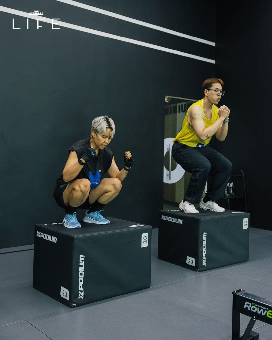 ภาพการฝึก Pacing ด้วยเครื่อง OT Engine ภายในยิม ONTRACK CAMPUS ที่มีดีไซน์ทันสมัย 17