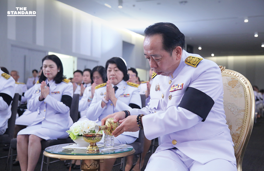 พิธีบำเพ็ญกุศลสัตตมวารของวุฒิสภาและสภาผู้แทนราษฎร ณ อาคารรัฐสภา 2
