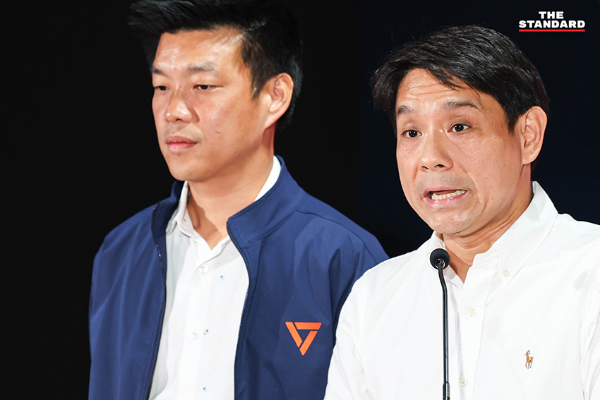 แกนนำพรรคประชาชนแถลงข่าวหลังการเลือกตั้งผู้ว่าฯ กทม. และ ส.ก. 8