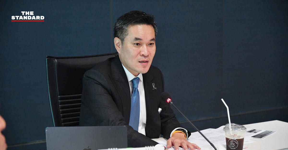 อาสพลธ์ สรรณ์ไตรภพ ประธาน กมธ. ป.ป.ช. แถลงข่าว