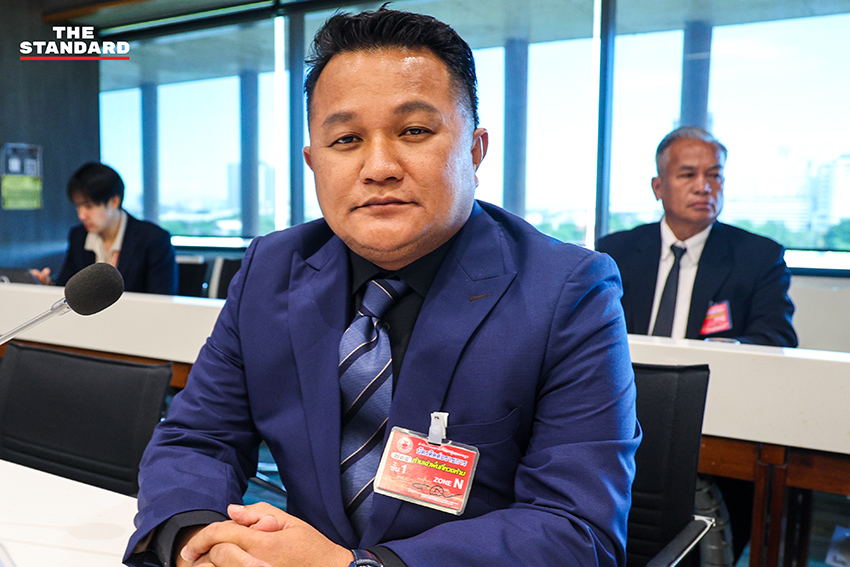 ธนยศ ทิมสุวรรณ ประธาน กมธ.การปกครอง แถลงผลการประชุมปมโยกย้ายผู้ว่าฯ ภูเก็ต 3