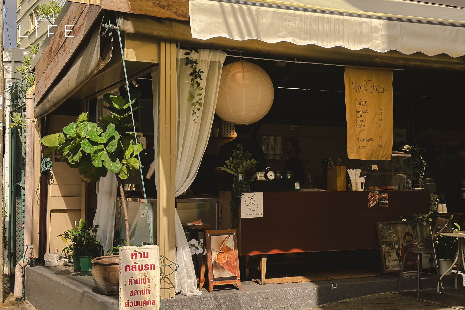 ภาพบรรยากาศร้าน Plum & Tobacco คาเฟ่สโลว์ไลฟ์แห่งใหม่ในซอยรัชดา 19 1