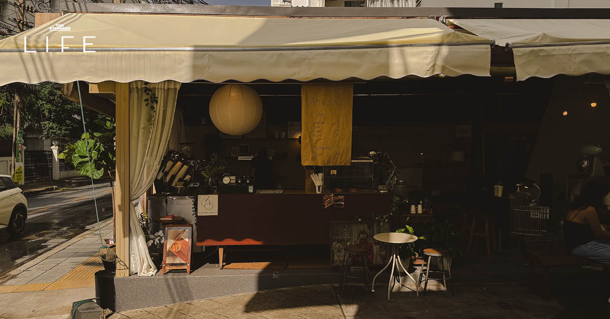 ภาพบรรยากาศร้าน Plum & Tobacco คาเฟ่สโลว์ไลฟ์แห่งใหม่ในซอยรัชดา 19