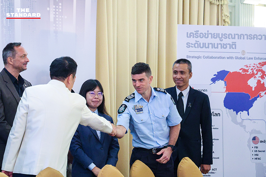นายกรัฐมนตรีแถลงข่าวผลการปราบปรามแก๊งสแกมเมอร์และนอมินีข้ามชาติ 3