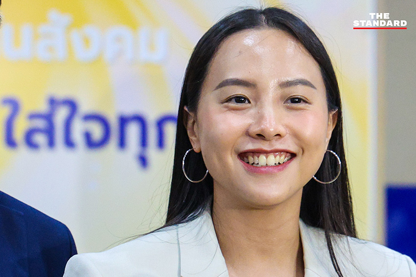 รักชนก ศรีนอก ประธานกรรมาธิการฯ แถลงข่าวร่วมกับเลขาธิการสำนักงานประกันสังคม 2