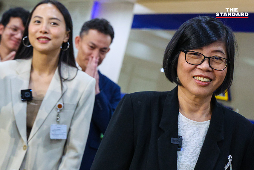 รักชนก ศรีนอก ประธานกรรมาธิการฯ แถลงข่าวร่วมกับเลขาธิการสำนักงานประกันสังคม 3