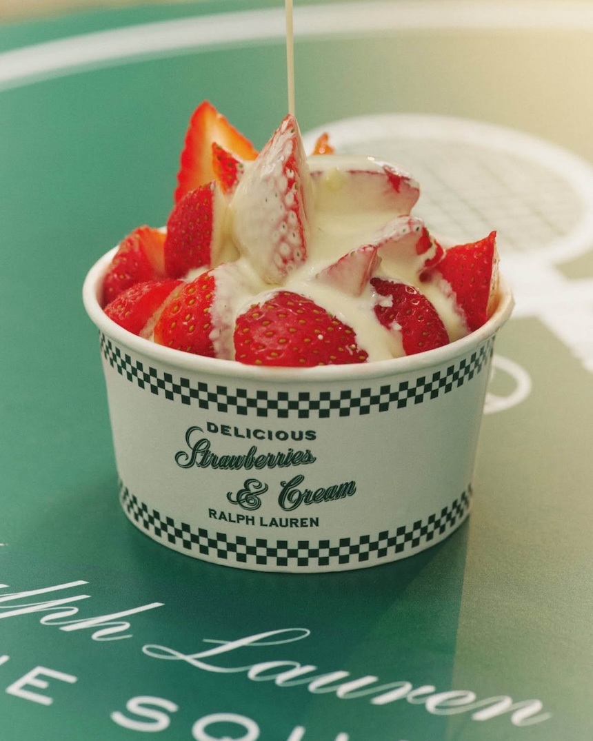 ภาพบรรยากาศป๊อปอัพสโตร์ Ralph Lauren ธีม Wimbledon ใจกลางกรุงลอนดอน 4