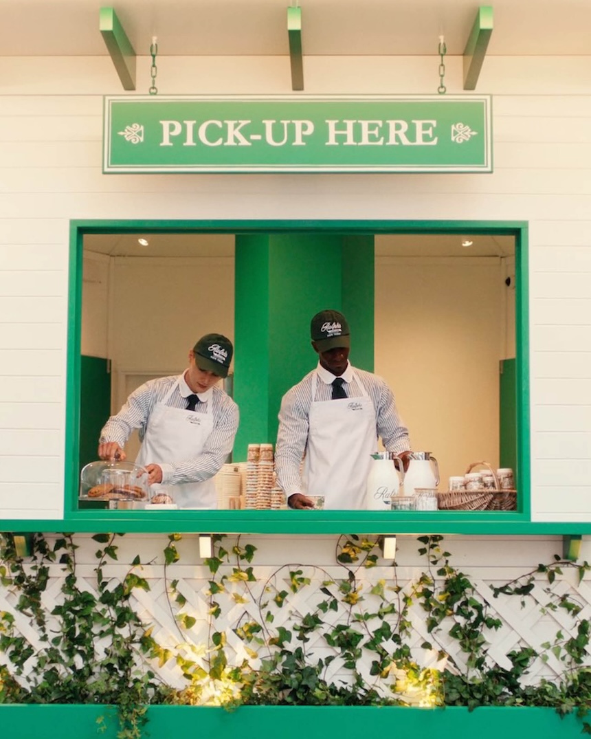 ภาพบรรยากาศป๊อปอัพสโตร์ Ralph Lauren ธีม Wimbledon ใจกลางกรุงลอนดอน 7