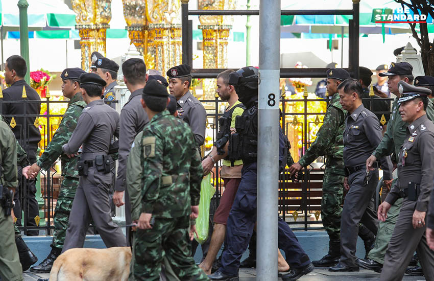 ภาพเหตุการณ์ระเบิดศาลพระพรหม สี่แยกราชประสงค์ ปี 2558 2