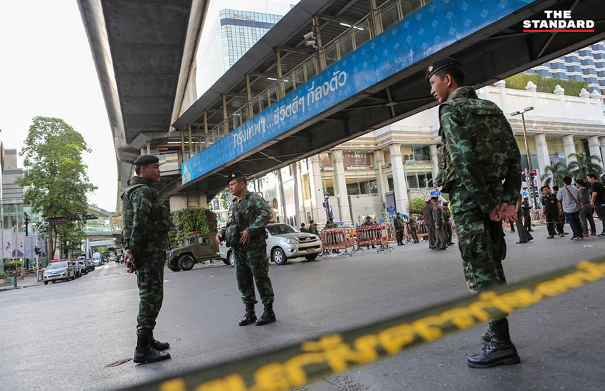 ภาพเหตุการณ์ระเบิดศาลพระพรหม สี่แยกราชประสงค์ ปี 2558 5