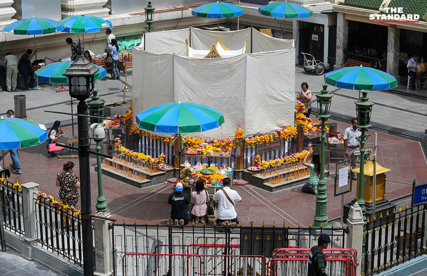 ภาพเหตุการณ์ระเบิดศาลพระพรหม สี่แยกราชประสงค์ ปี 2558 7