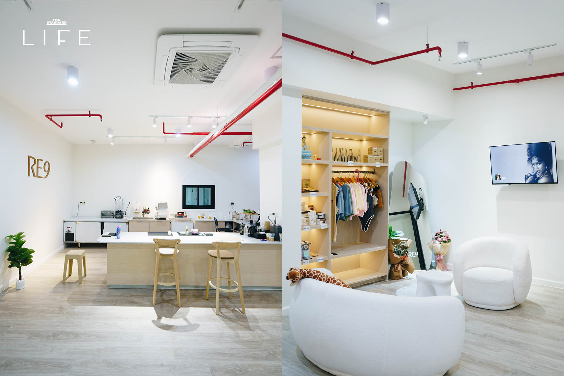 ผู้เข้าร่วมคลาส Booty Burn ออกกำลังกายปั้นก้นเด้งที่ RE9 Wellness Studio 3