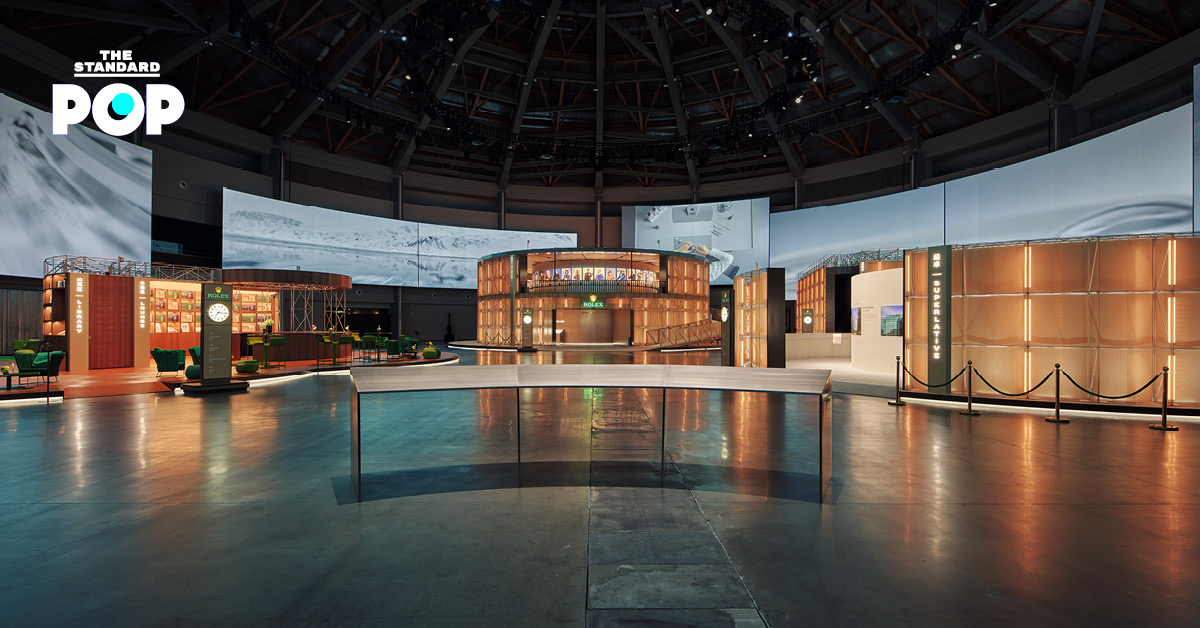 ภาพบรรยากาศนิทรรศการ Rolex Oyster Story ที่ West Bund Dome นครเซี่ยงไฮ้