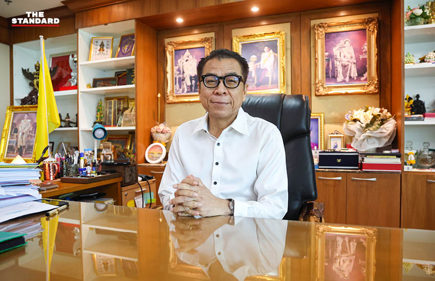 แสวง บุญมี เลขาธิการ กกต. ให้สัมภาษณ์ 8