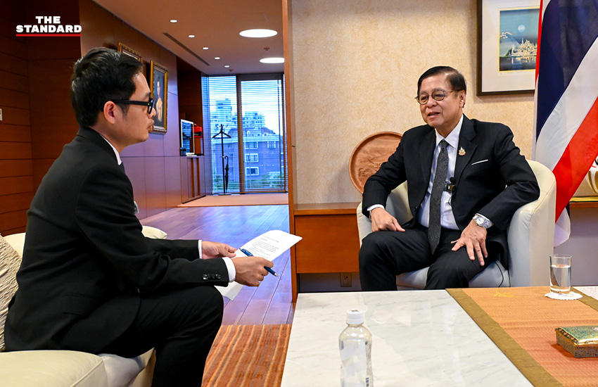 สีหศักดิ์ พวงเกตุแก้ว กล่าวปาฐกถาในงาน Nikkei Forum 3