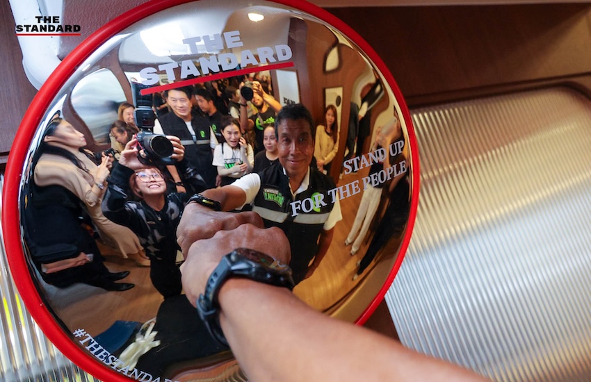 ภาพบรรยากาศงานฉลองครบรอบ 9 ปี THE STANDARD โดยมีคนการเมืองและสังคมร่วมยินดี 3