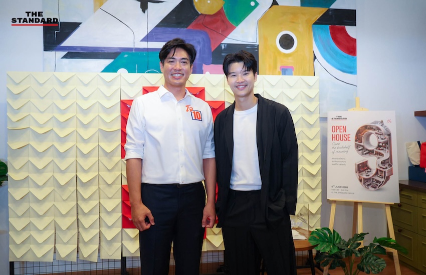 ภาพบรรยากาศงานฉลองครบรอบ 9 ปี THE STANDARD โดยมีคนการเมืองและสังคมร่วมยินดี 4