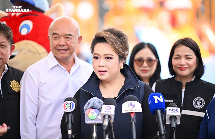 ศุภมาส อิศรภักดี รัฐมนตรีประจำสำนักนายกรัฐมนตรี ลงพื้นที่ตรวจมาตรฐานความปลอดภัยที่สยามอะเมซิ่งพาร์ค 2