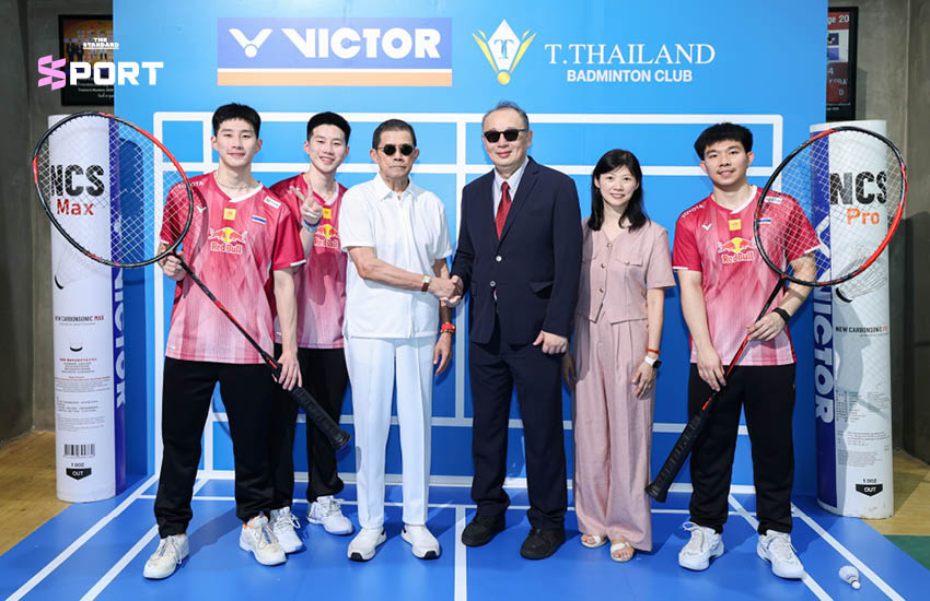 ผู้บริหารสโมสรแบดมินตัน ที ไทยแลนด์ และ VICTOR ร่วมลงนามบันทึกข้อตกลงความร่วมมือ 3