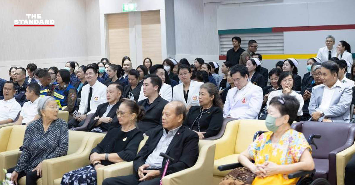 ศาสตราจารย์ ดร.ศุภสวัสดิ์ ชัชวาลย์ อธิการบดีมหาวิทยาลัยธรรมศาสตร์ เป็นประธานเปิดงานครบรอบ 20 ปี ศูนย์หัวใจ รพ.ธรรมศาสตร์ฯ